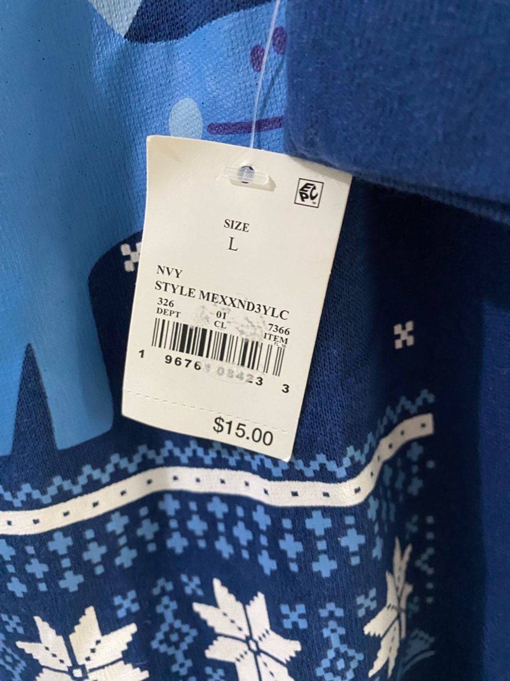 Mad Engine kid’s Menorasaurus Crewneck Sweater, new! - Picture 3 of 5
